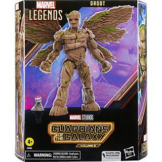 Figura  - Marvel Legends Series - Groot MARVEL CLASSIC, 4 Años+, Multicolor