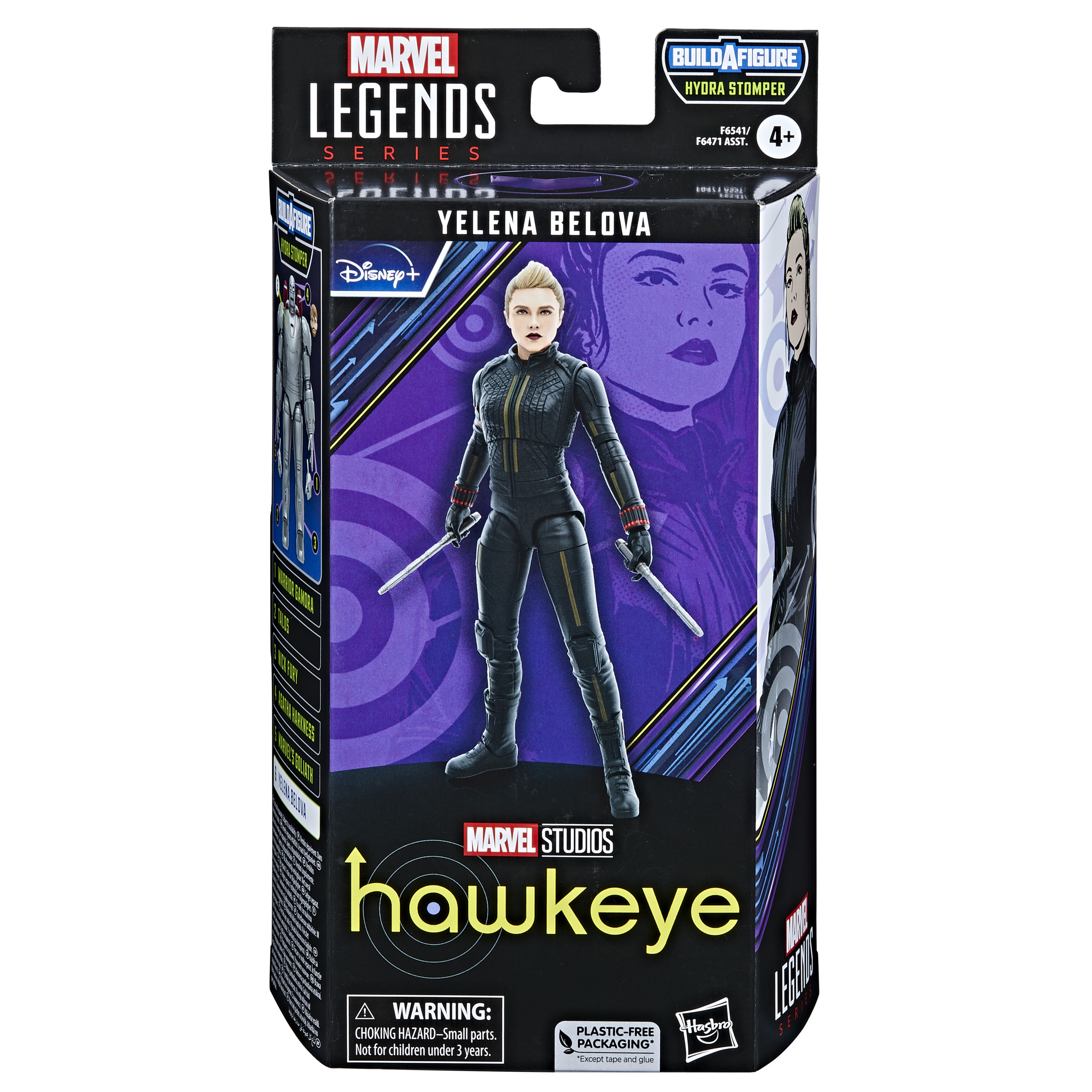 MARVEL Hawkeye - Marvel Legends Yelena Belova (Hydra Stomper BAF) Aksiyon Figürü