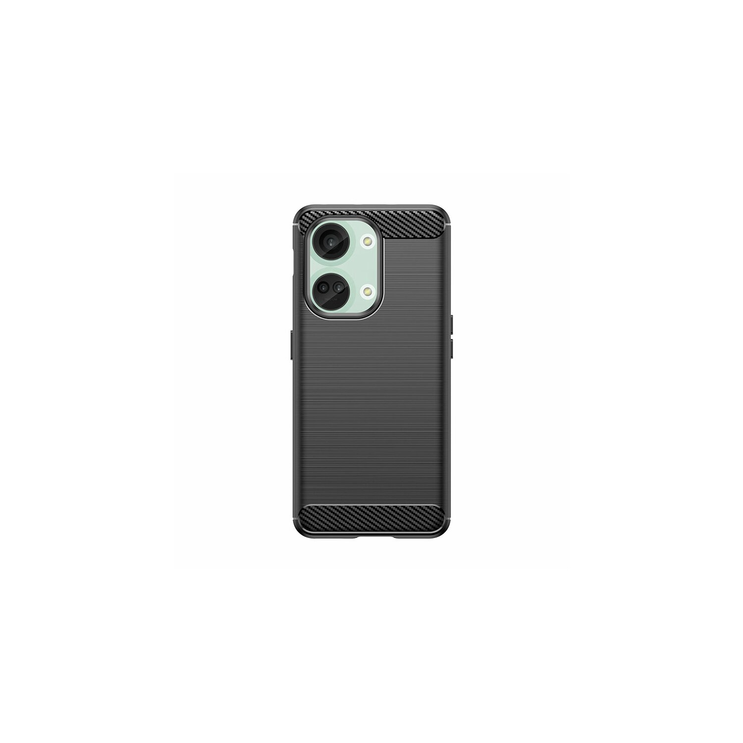 Carbon / One 3, 2V COFI Nord Plus Hülle, Schwarz Ace Backcover, OnePlus, Case