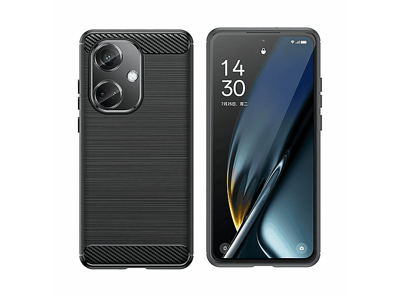 / OnePlus, Carbon Nord Backcover, 5G Oppo CE3 Schwarz 5G, K11 Case COFI Hülle,