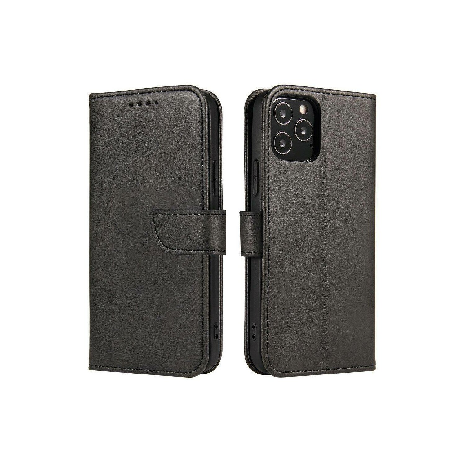 Samsung, Magnet Tasche, Schwarz Galaxy COFI Case Bookcover, M54, Buch Premium