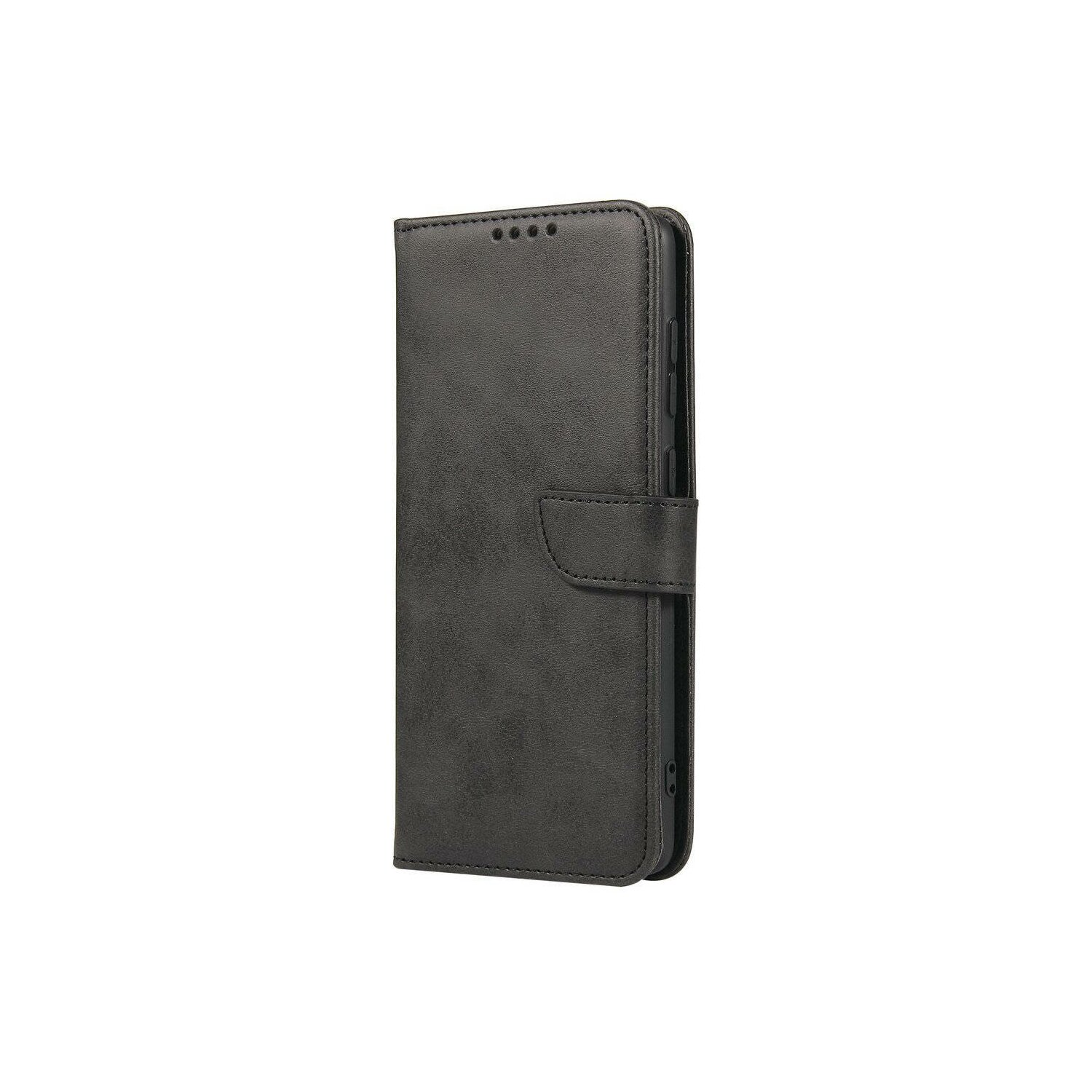 COFI Premium Magnet Case Buch A78 Bookcover, Tasche, Oppo, Schwarz 4G