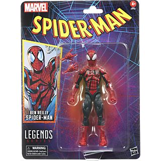 Figura  - Hasbro Marvel Legends Series, Ben Reilly Spider-Man SPIDER-MAN, 4 Años+, Multicolor