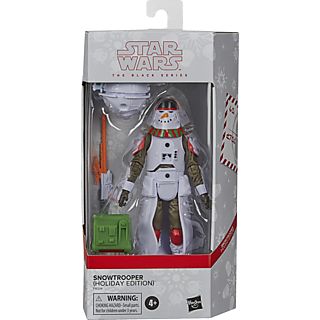 Figura  - Star Wars The Black Series Snowtrooper (Holiday Edition) STAR WARS, 4 Años+, Multicolor