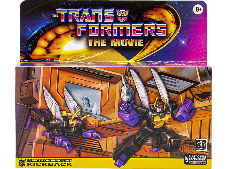 TRANSFORMERS Retro TRANSFORMERS: O Filme Kickback TRANSFORMERS (Idade  recomendada: 8 anos)