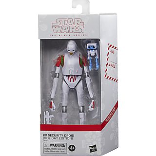 Figura  - Star Wars The Black Series - Droide de seguridad KX (Edición festiva) STAR WARS, 4 Años+, Multicolor