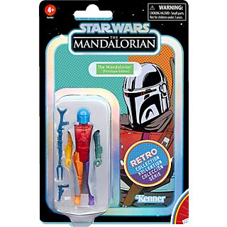 Figura  - Star Wars Colección Retro  - El Mandaloriano STAR WARS, 4 Años+, Multicolor
