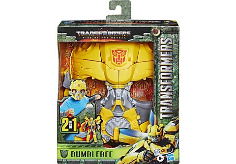 Figura  - Transformers: El Despertar de las Bestias  Bumblebee - Máscara 2 en 1 TRANSFORMERS, 6 Años+, Multicolor