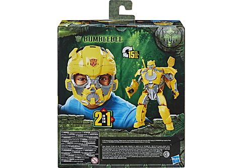 Figura  - Transformers: El Despertar de las Bestias  Bumblebee - Máscara 2 en 1 TRANSFORMERS, 6 Años+, Multicolor