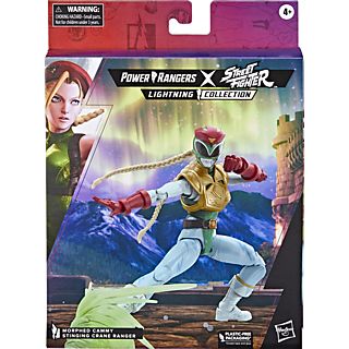 Figura  - Power Rangers X Street Fighter - Lightning Collection - Ranger Morphed Cammy Stinging Crane POWER RANGERS, 4 Años+, Multicolor