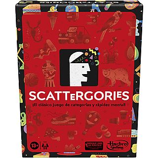 Juego de mesa  - Juego clásico Scattergories -Versión Español HASBRO GAMING, 13 Años+, Multicolor