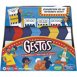 Juego de mesa  - Juego Gestos - Versión español HASBRO GAMING, 8 Años+, Multicolor