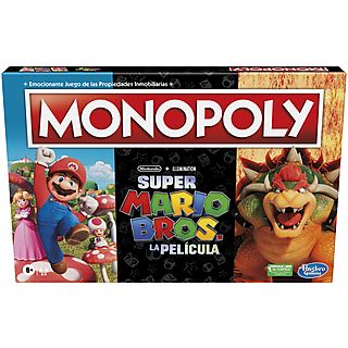 Juego de mesa  - Monopoly  película The Super Mario Bros. Versión en español MONOPOLY, 8 Años+, Multicolor