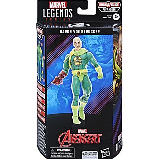 Figura  - Marvel Legends Series - Figura de Baron Von Strucker MARVEL CLASSIC, 4 Años+, Multicolor