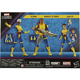 Figura  - Hasbro - Marvel Legends Series - Figuras de Forge, Tormenta y Jubilee MARVEL CLASSIC, 4 Años+, Multicolor