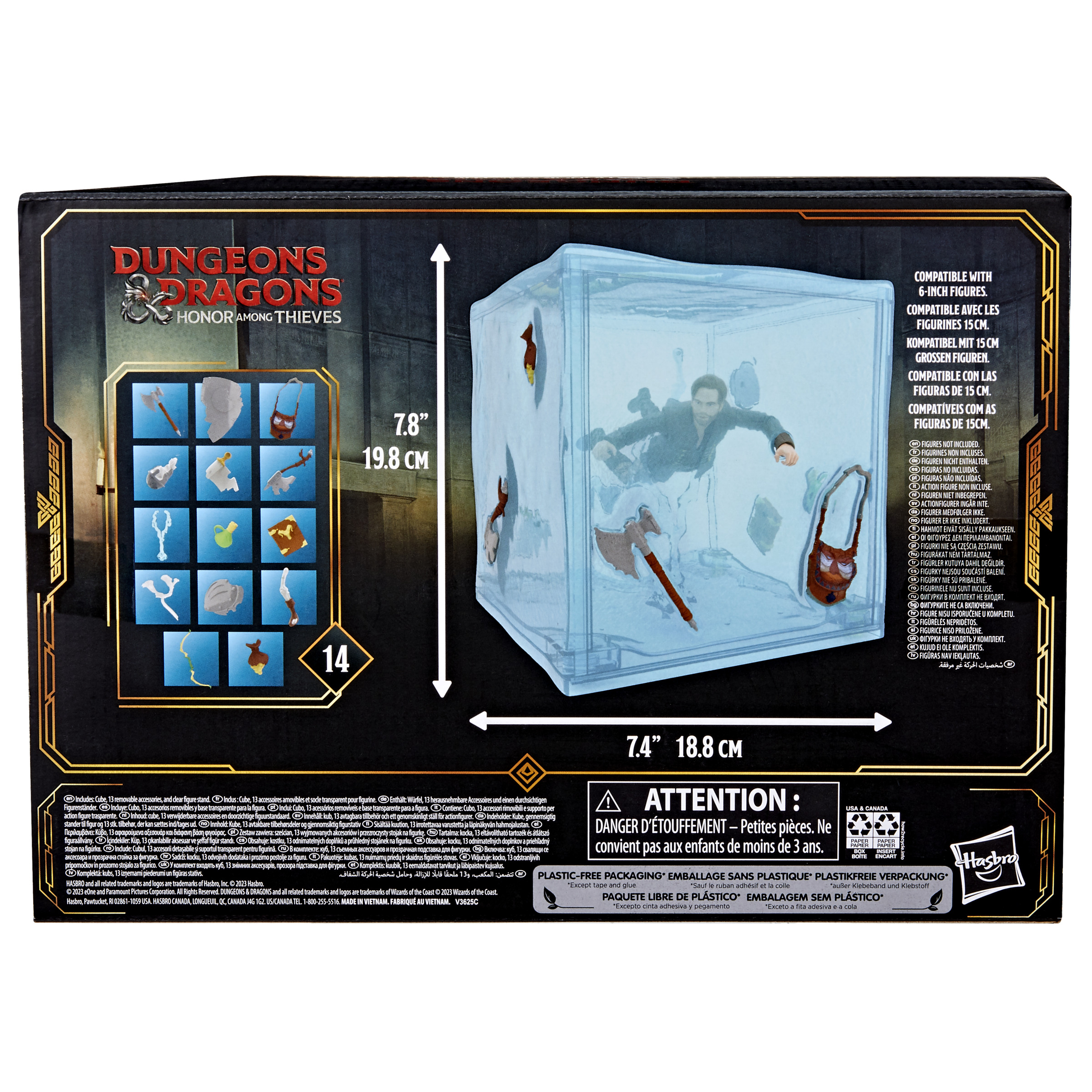 HASBRO Dungeons honor & Dragons: The of thieves Lernspiel