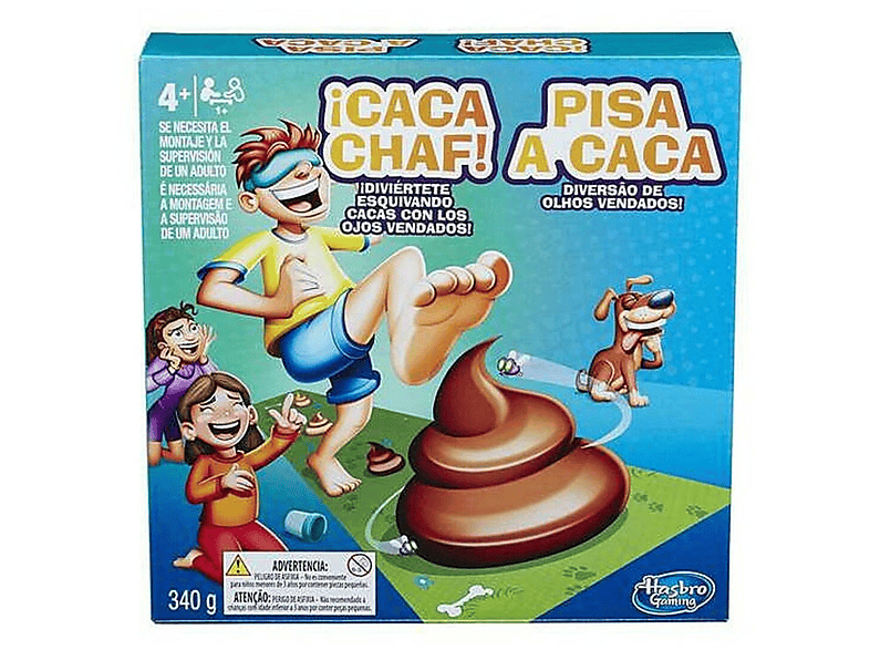 Juego de mesa | HASBRO GAMING ¡Caca Chaf!- Versión ES/PT, edad ...