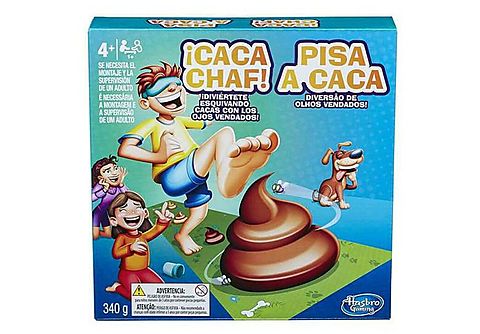 Juego de mesa  - ¡Caca Chaf!- Versión ES/PT HASBRO GAMING, 4 AÑOS+, Multicolor