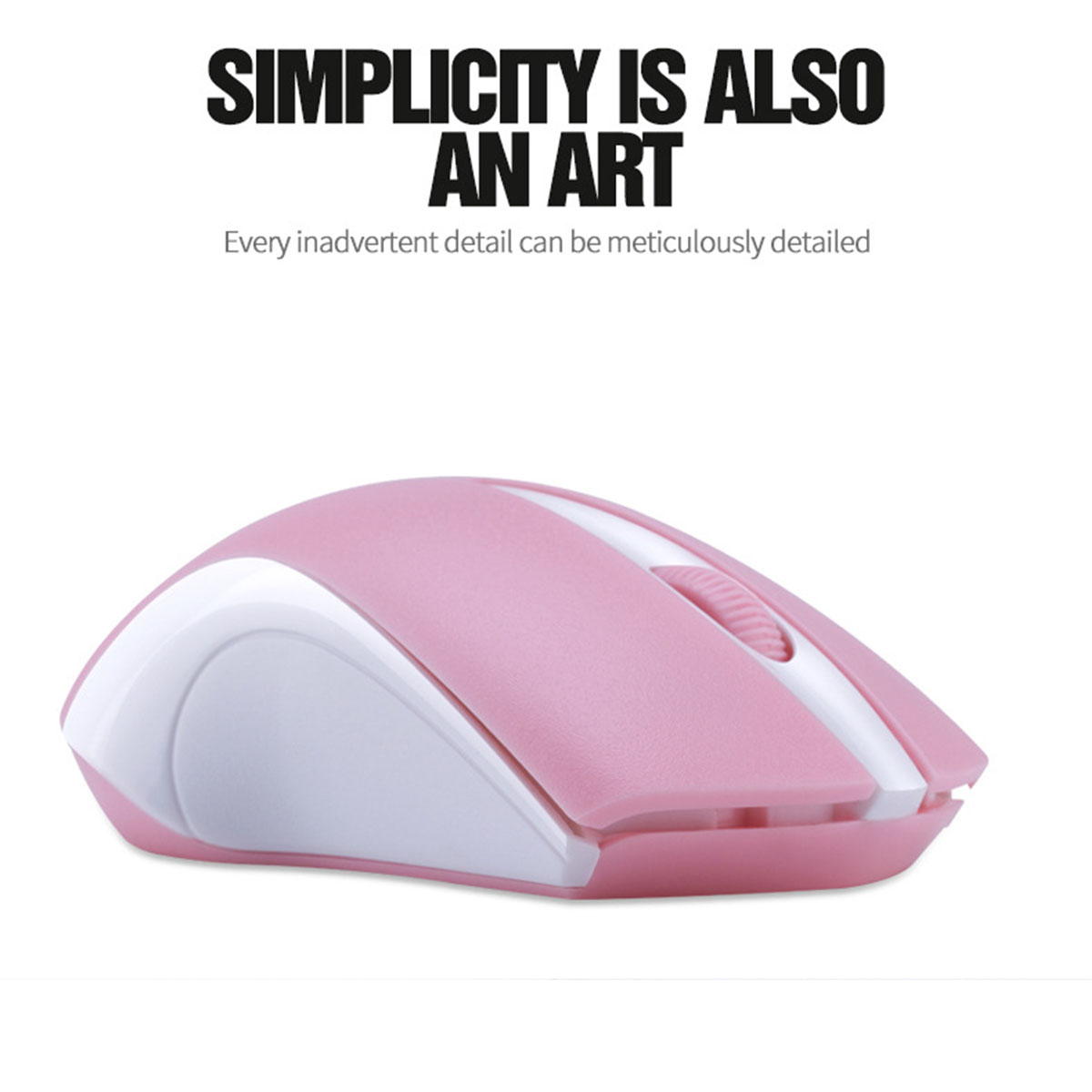 und Weiß，rosa Mäuse, Desktop Maus: und - Präzise Drahtlose BRIGHTAKE Perfekt Komfortabel für Laptop, Büro