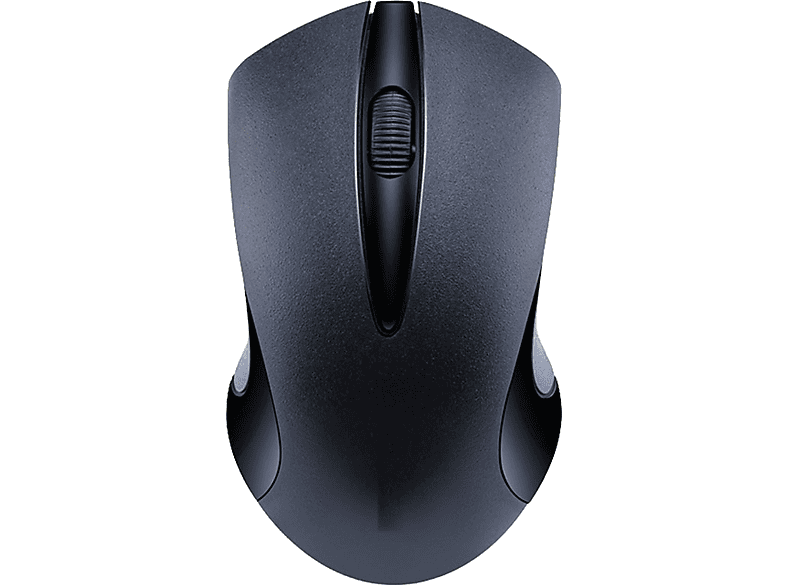 BRIGHTAKE Drahtlose Maus: Perfekt für Laptop, Desktop und Büro - Präzise und Komfortabel Maus, Schwarz
