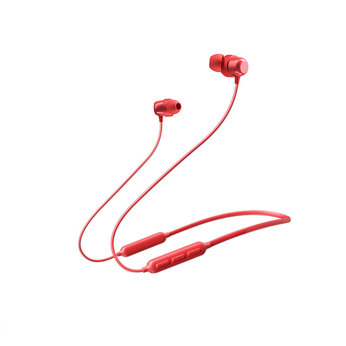 Sportler!, – Bluetooth-Kopfhörer für Perfekte Begleiter Der Bluetooth Neckband Kopfhörer Drahtlose Rot BRIGHTAKE