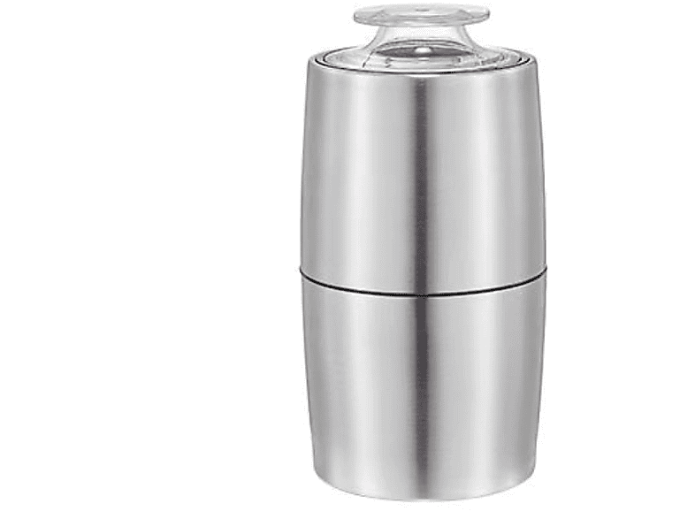 BRIGHTAKE Kompakter elektrischer Grinder: Müheloses Mahlen für frische Ergebnisse Kaffeemühle Silber