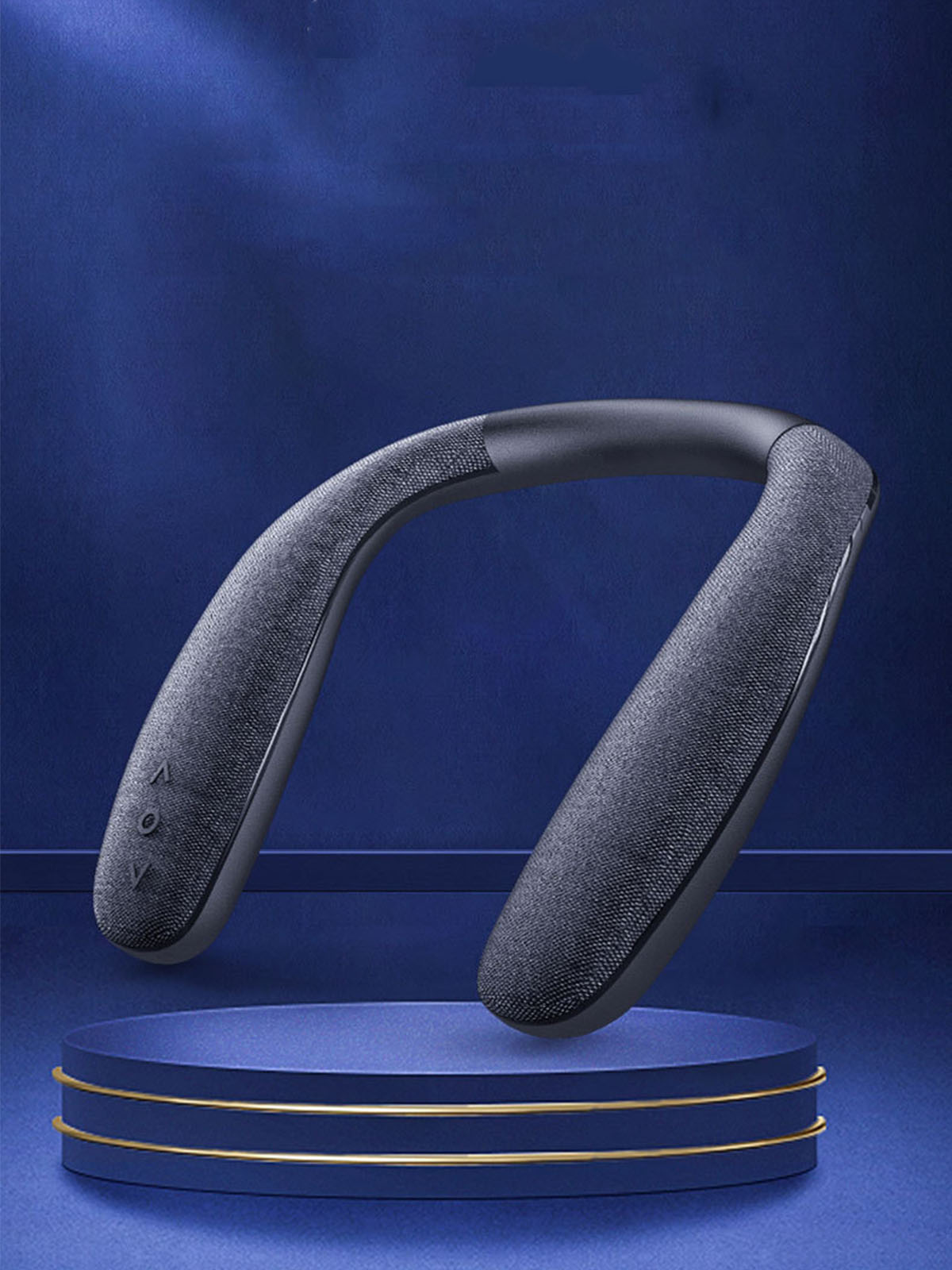 BRIGHTAKE Tragbarer Bluetooth Lautsprecher - Bluetooth-Lautsprecher, und überall am Hals, Klang Schwarz immer