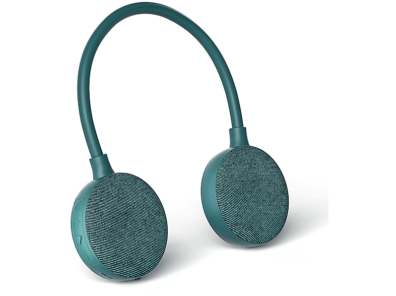 BRIGHTAKE Tragbarer Bluetooth Lautsprecher - Magischer Klang am Hals Bluetooth-Lautsprecher, Grün