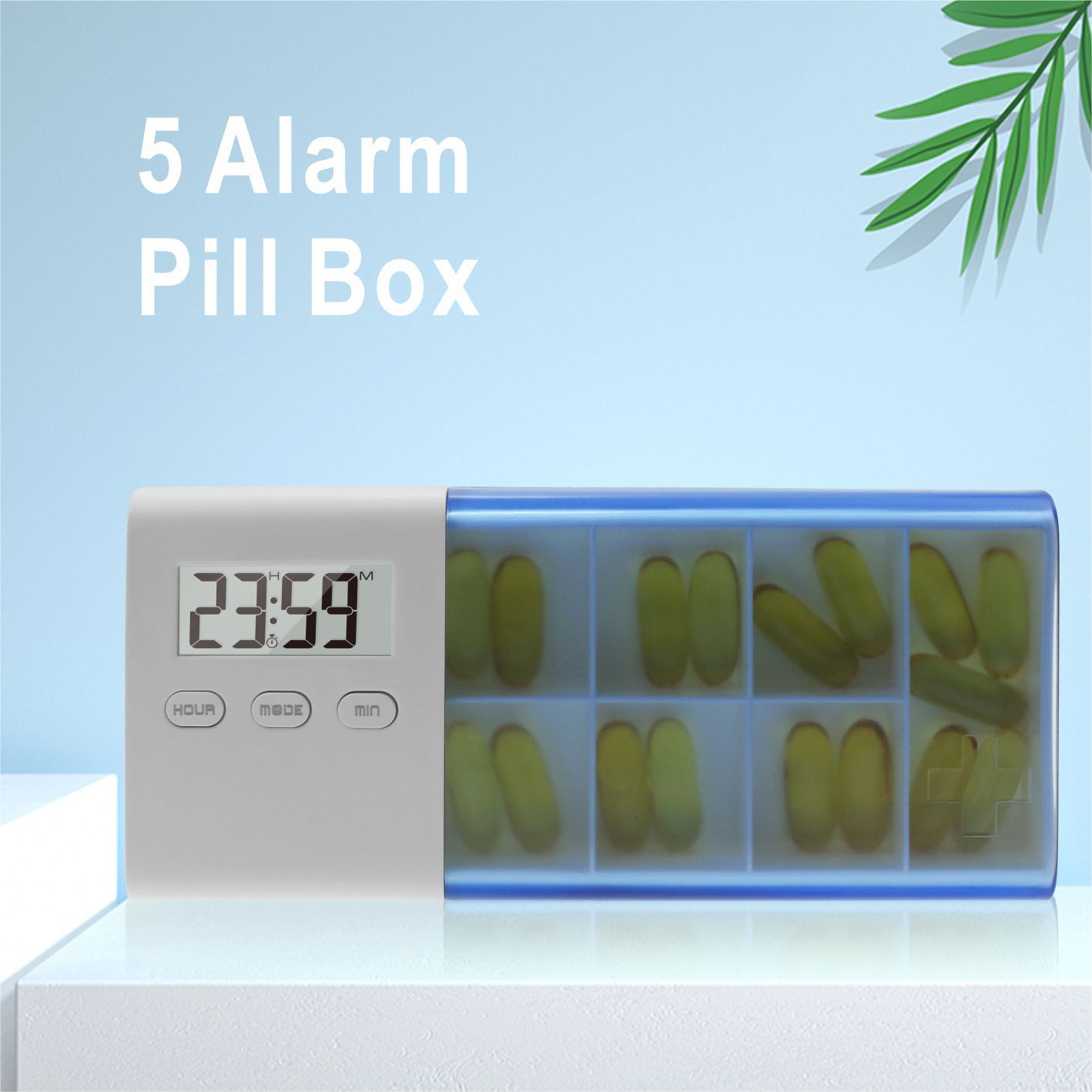 Vergessen Pillenbox - BRIGHTAKE Sie Ihre Medikamente! nie Pillendose wieder Intelligente