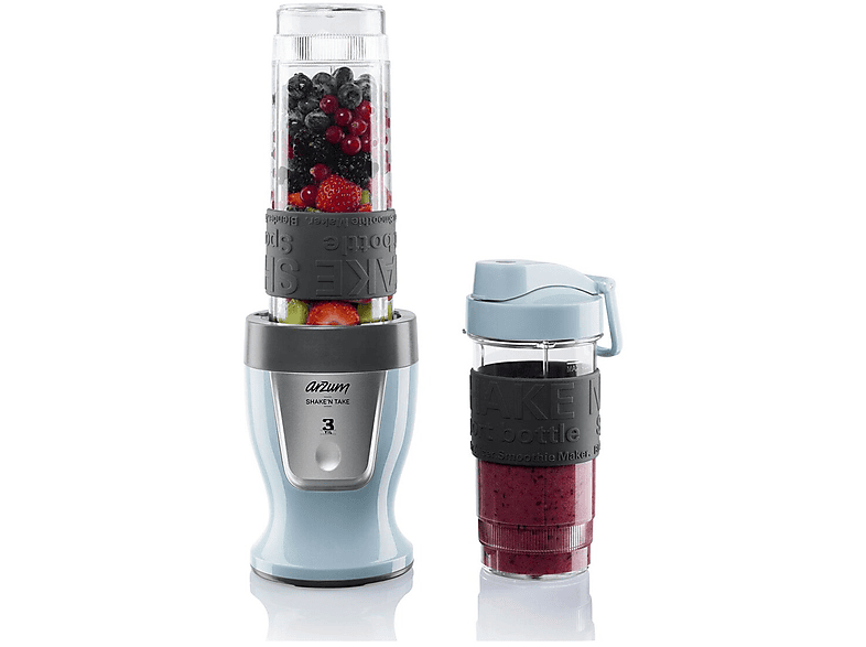 ARZUM AR1032 Shake'n Take 300 W Kişisel Blender Mavi