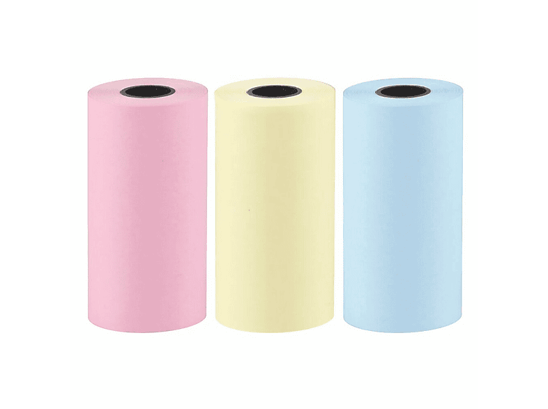 COFI Set mit bunten Papierrollen für den Mini-Thermodrucker Papierrolle