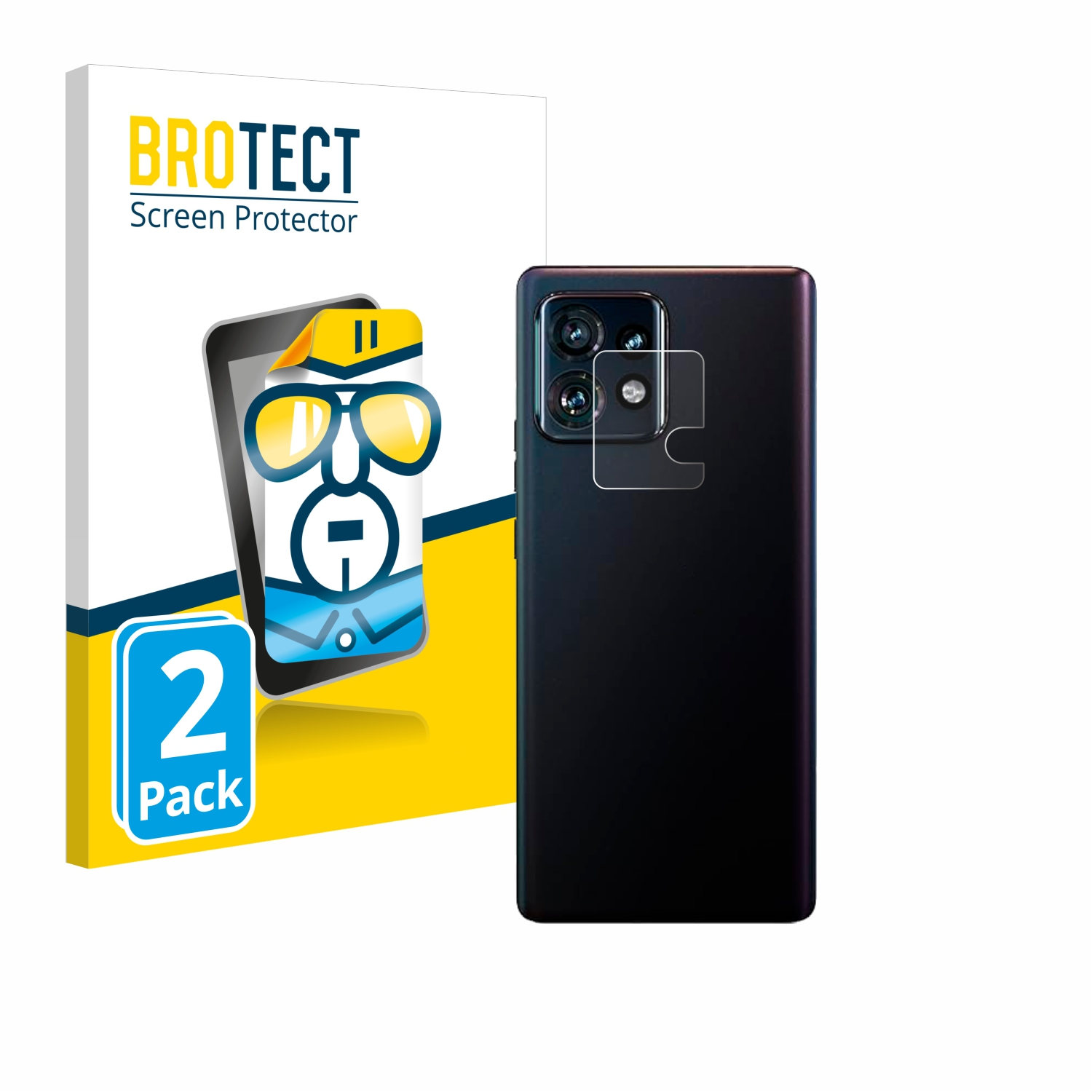 Schutzfolie(für BROTECT 2x Edge (NUR Motorola klare Kamera)) 40 Pro