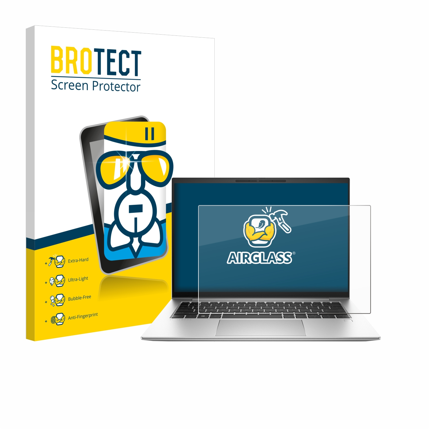 Airglass HP BROTECT Schutzfolie(für G10) EliteBook 845 klare