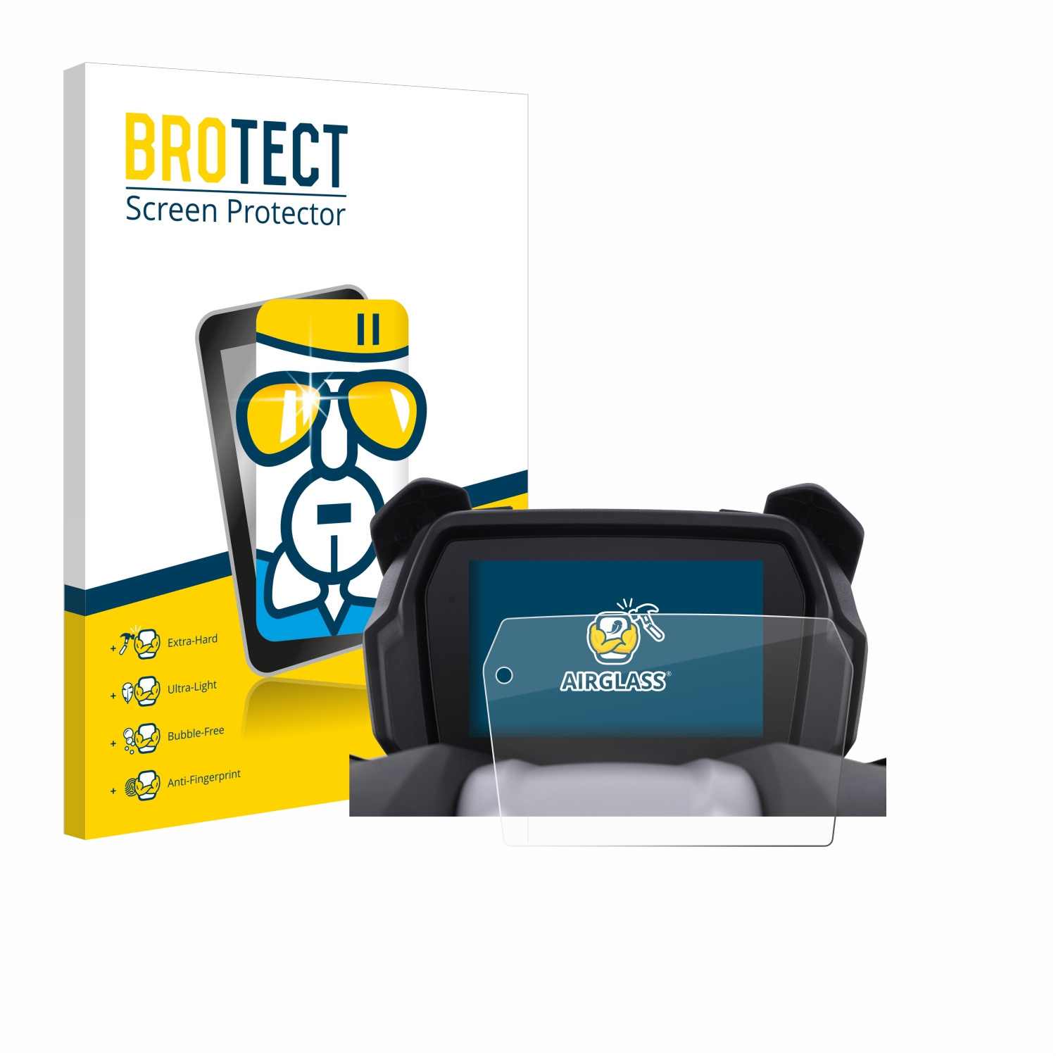 BROTECT Airglass klare Schutzfolie(für VOGE MAX SR4 350)