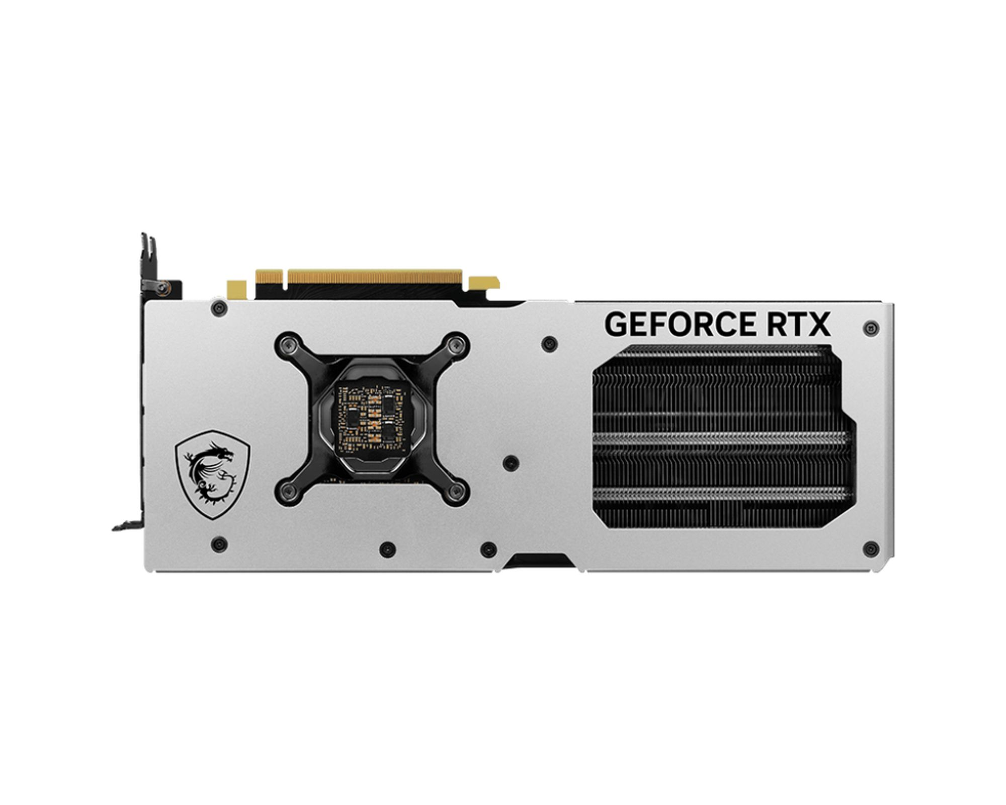 MSI GeForce Grafikkarte) 4070 WHITE X (NVIDIA, SLIM RTX GAMING 12G Ti