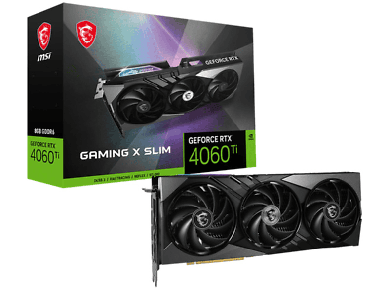 Grafikkarte) (NVIDIA, MSI 4060 8G RTX GAMING GeForce X Ti SLIM