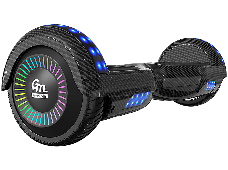 Board Balance (6,5 Hoverboard Kinder GEEKME Zoll, Kohlenschwarz) für JD7