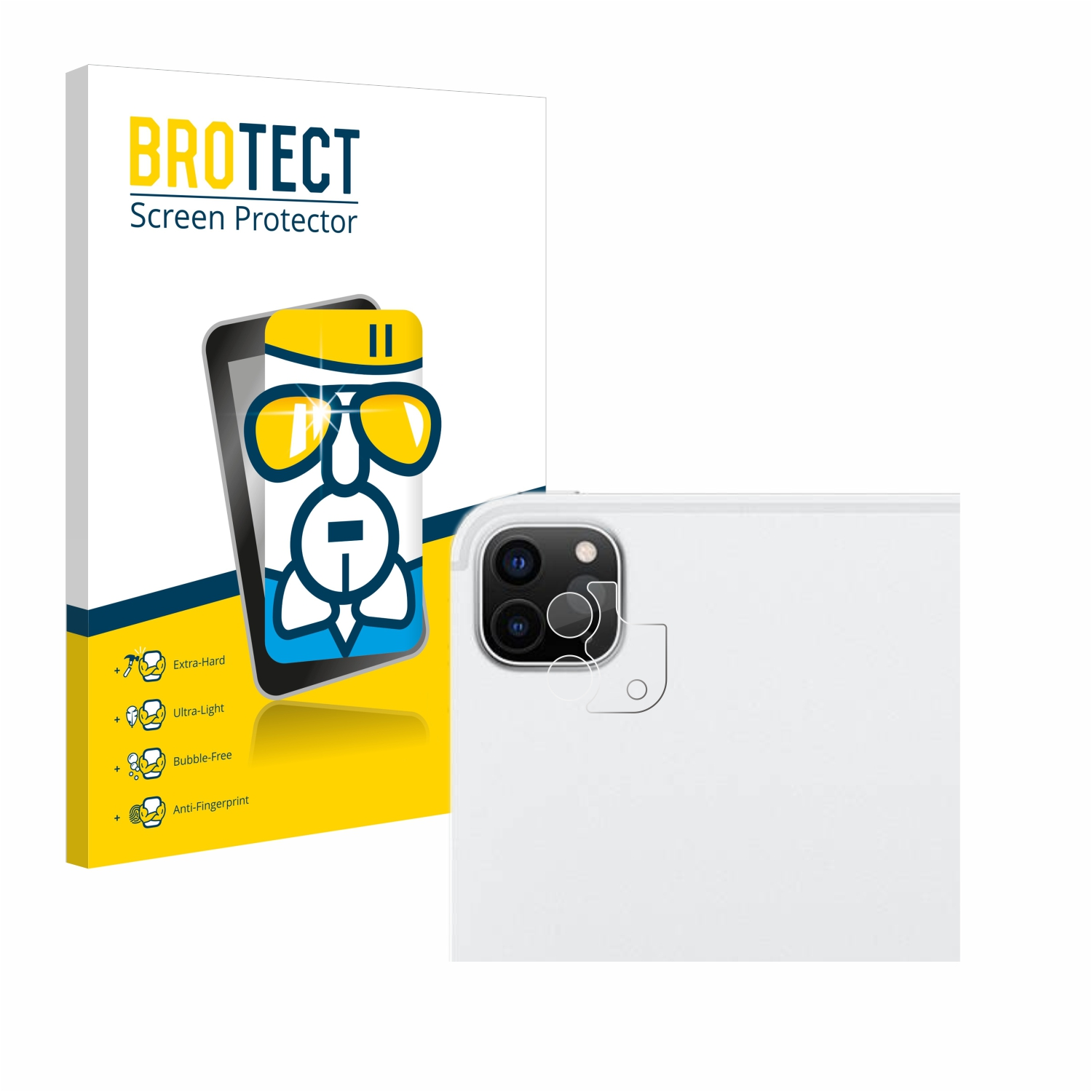 klare iPad 2021 Pro Schutzfolie(für Airglass Gen.)) WiFi BROTECT 12.9\