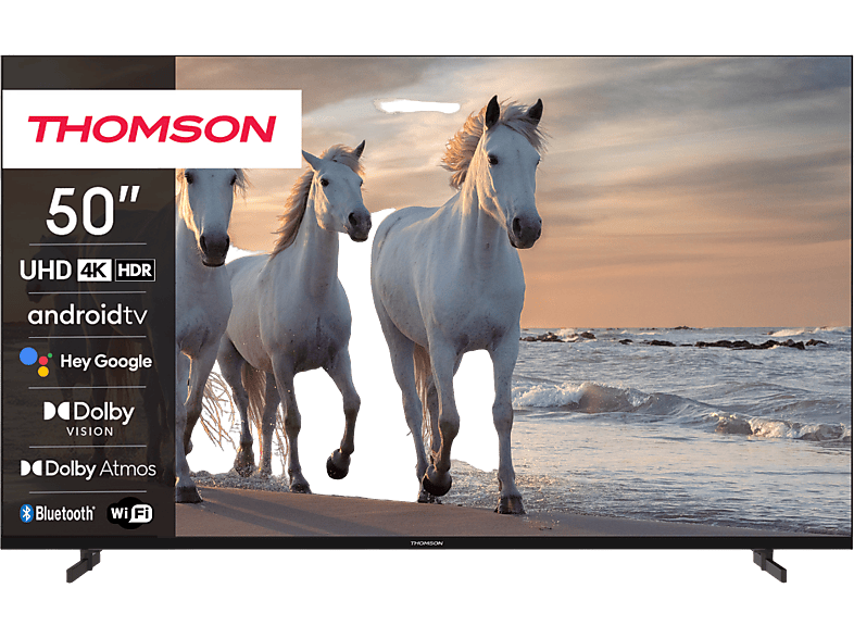 TV LED 50" - THOMSON 50UA5S13, UHD 4K, ARM CA55 Quad core with TEE 1 ...