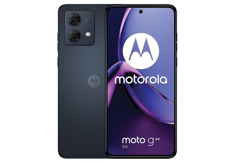 Móvil - MOTOROLA Moto G84, Negro, 256 GB, 12 GB RAM, 6,55