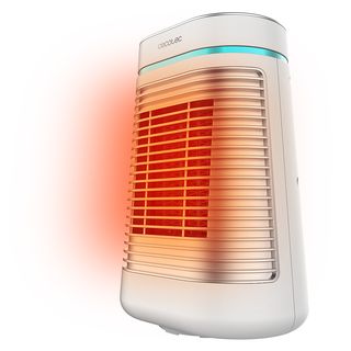 Calefactor cerámico - CECOTEC 08273, 1500 W, 3 niveles de calor, White