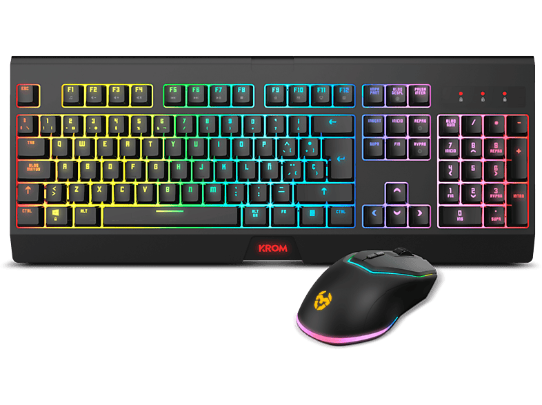 Pack gaming Kabala (teclado+ ratón) – Krom Gaming Store