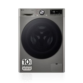 Lavadora secadora - LG F4DR7011AGS, 11 kg + 6 kg, Inox antihuellas
