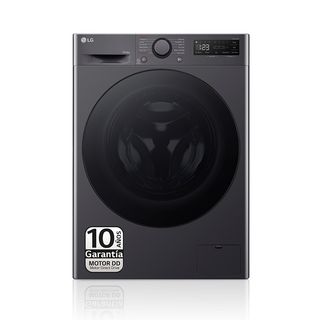 Lavadora secadora - LG F4DR6010AGM, 10 kg + 6 kg, Inox grafito antihuellas