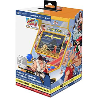 Consola retro - MYARCADE Nano Player Street Fighter II, 0 GB, Street Fighter II