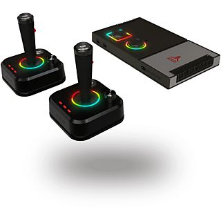 Consola retro  - Gamestation Pro Atari 200 Games MYARCADE, Portable Retro Arcade, 0 GB, Negro
