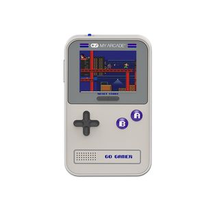 Consola retro - MYARCADE Gamer Mini Classic Blanco, 0 GB, Blanco y lila