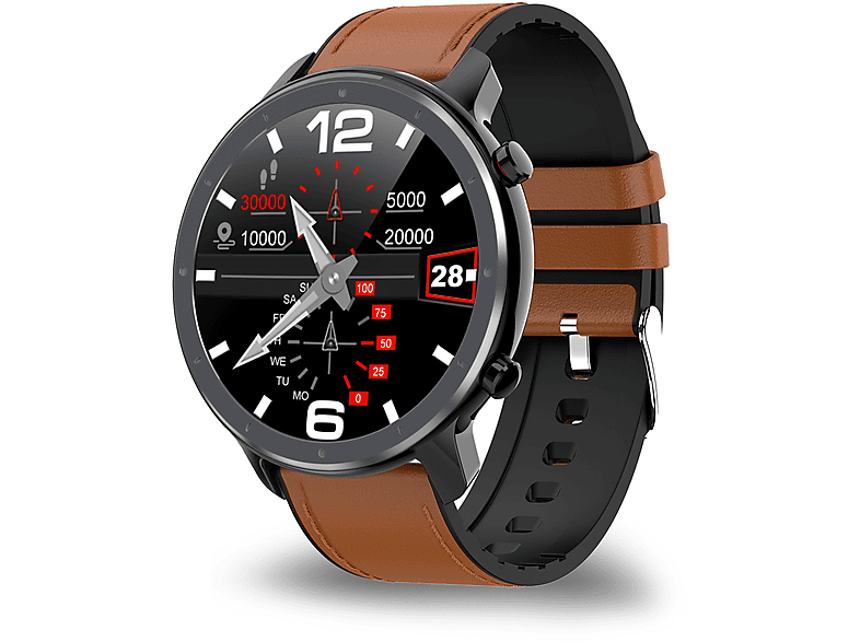 Smartwatch DAM ELECTRONICS L11 con ECG, monitor de tensión y O2 en