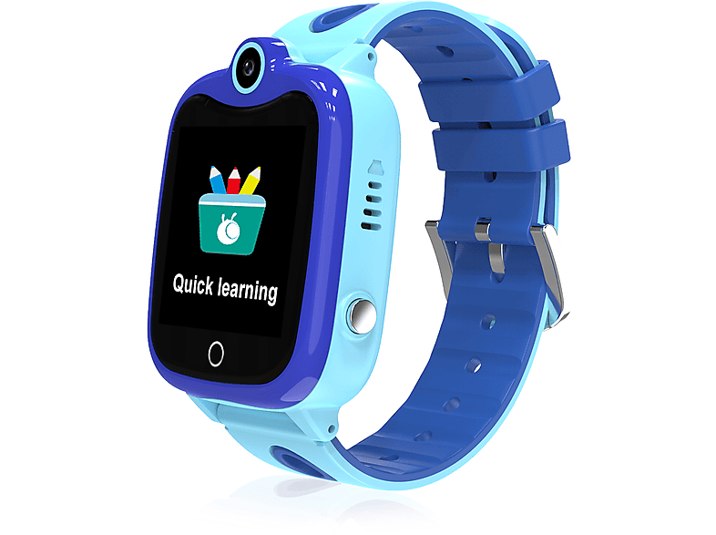Smartwatch infantil - DAM ELECTRONICS LBS especial para niños, con función  de rastreo, llamadas SOS y recepción de llamada., Rosa