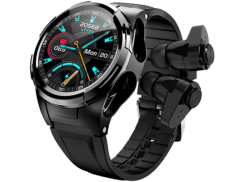 Smartwatch DAM ELECTRONICS S201 reloj multideporte, tensión y O2 en
